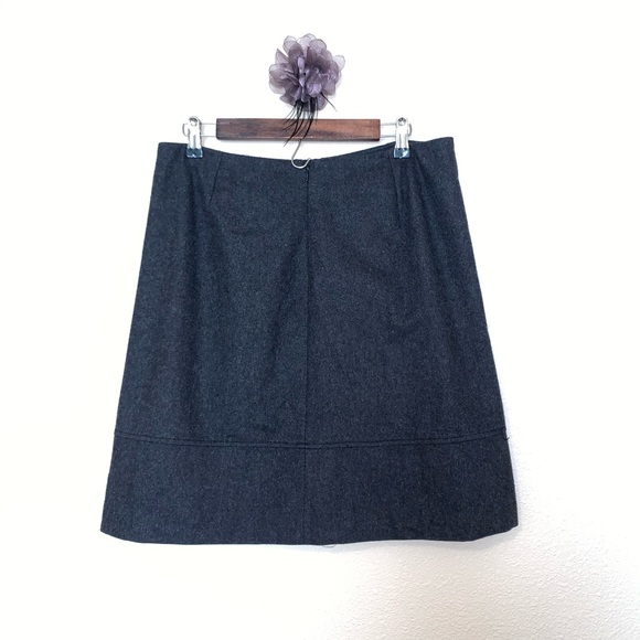 J.Crew wool grey skirt - Picture 4 of 8